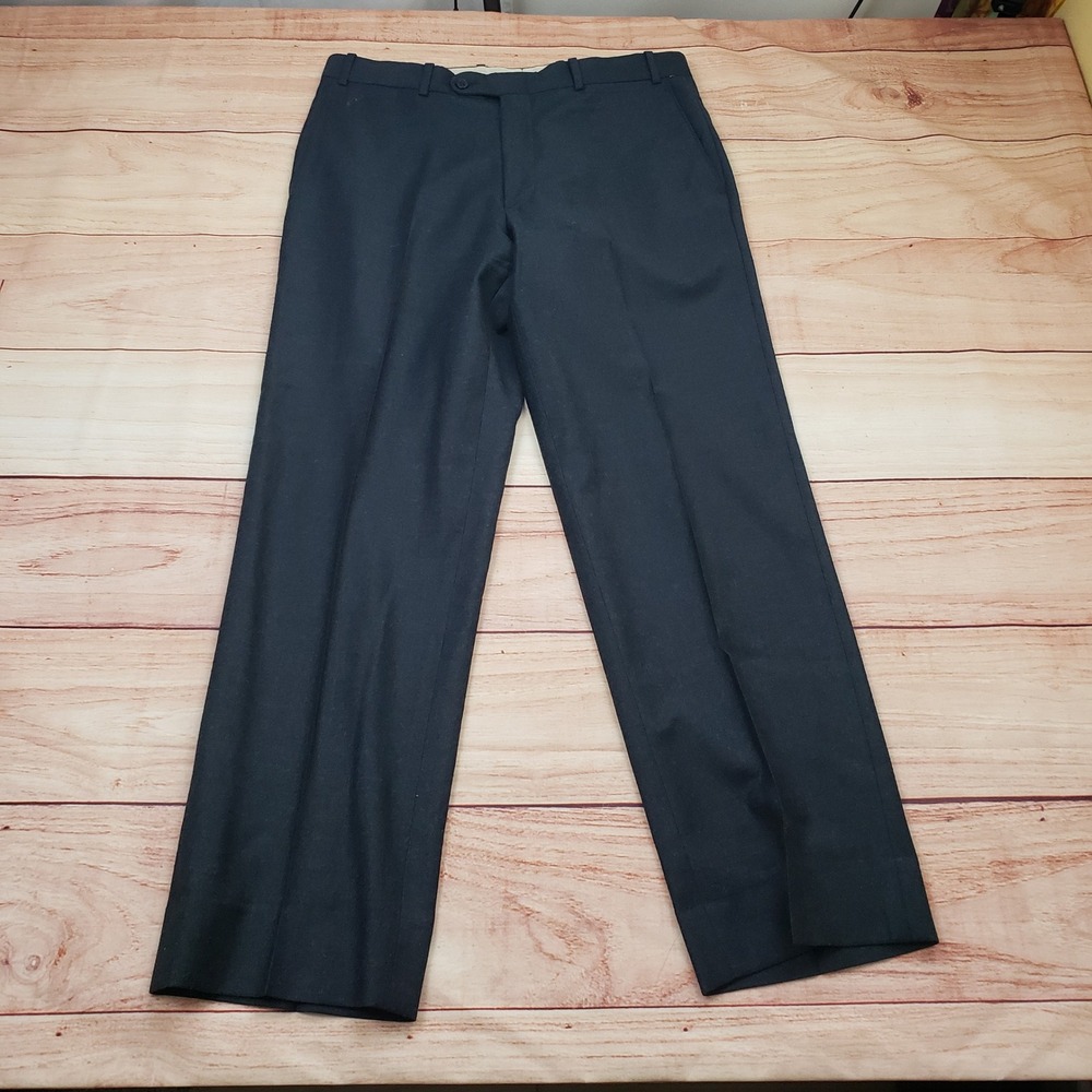 JB Britches Dress Pants Mens 35R Navy Blue Wool Cashmere‎ Torino Nordstrom